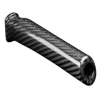 

Carbon Fiber Car Handbrake Cover Replace Grip Handle Lever for Subaru BRZ Accessories