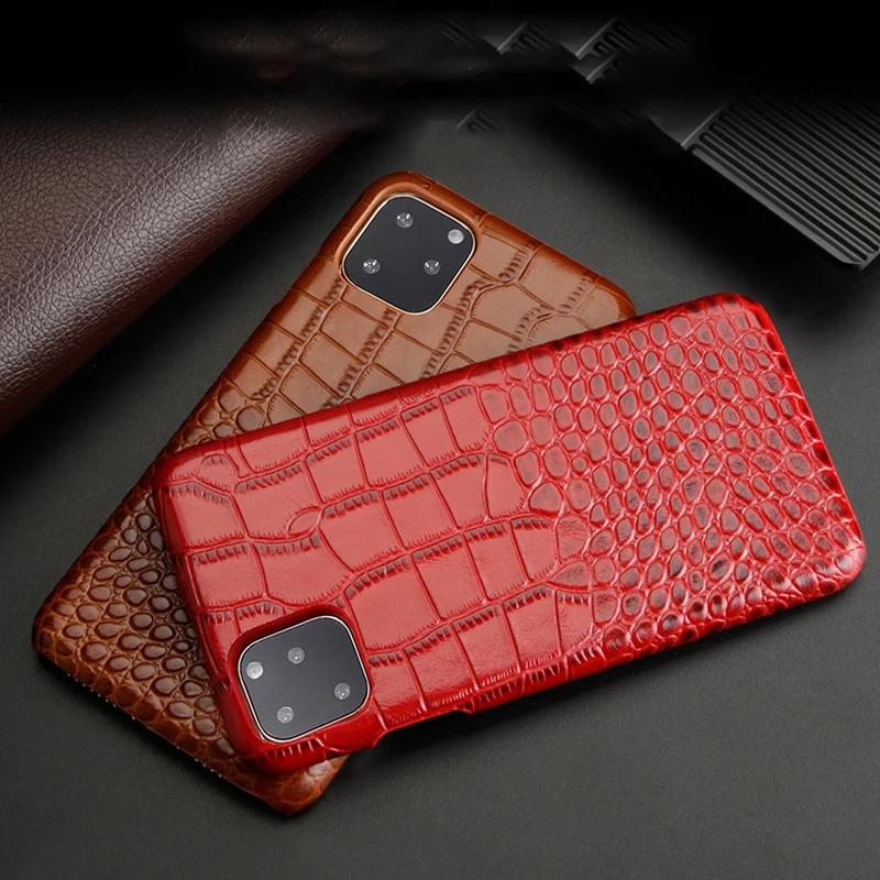 

Crocodile Business Leather Cases For Huawei P30 P30 Pro New