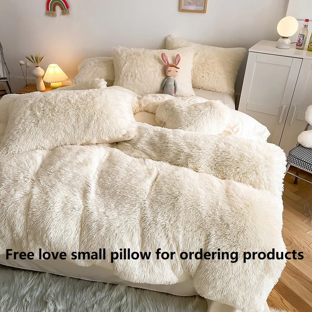 Fluffy Full Size Comforter Sets  Fluffy King Size Comforter Set - Comforter  Cover - Aliexpress