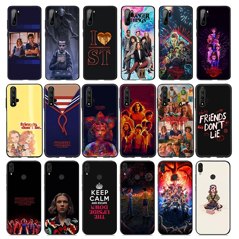 Stranger Things Season 3 Soft Silicone Case for Huawei P30 P20 P10 Lite Pro P Smart Plus 2018 2019 Z |