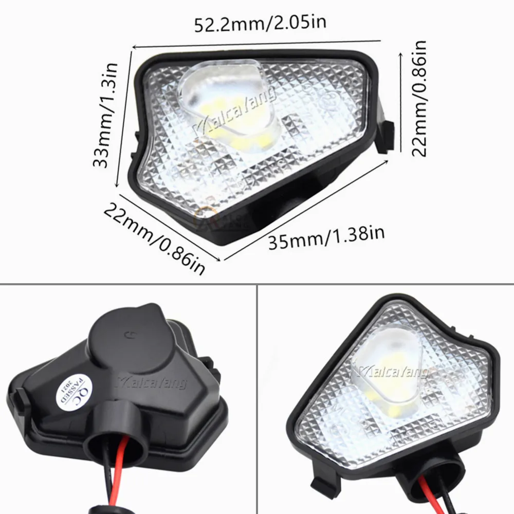 รูปสินค้า LED Puddle Light 2 ชิ้น สำหรับ Mercedes Benz หลายรุ่น