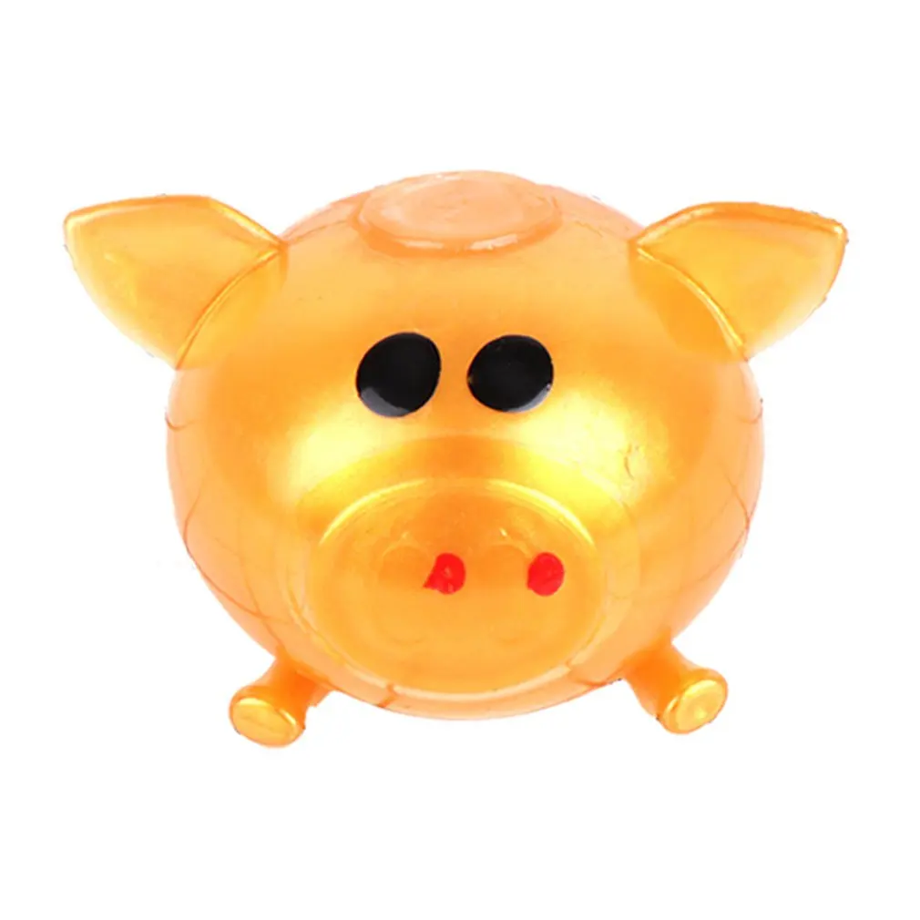 gold pig splat ball