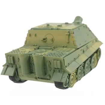 

4D Model Building Kits Model Assembly Sturmtiger Assault Tiger Tank Educational Toys Collection High-Density Material Green