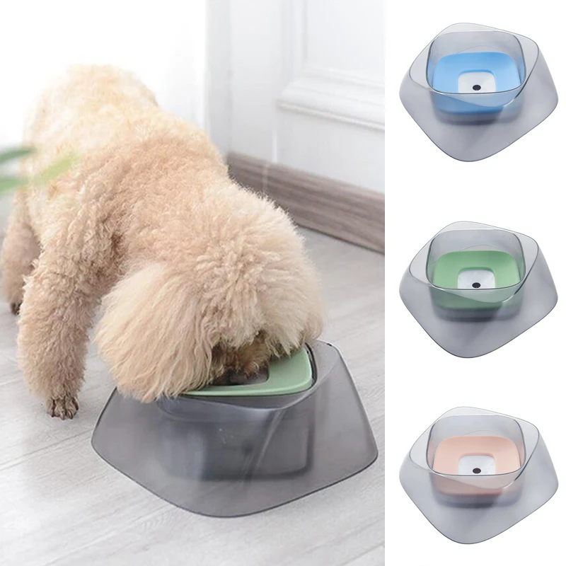 1.4L Pet Dog Автоматическая миска для воды держатель для чистой воды кошка переносная миска матовая всплеск пластиковая подставка для вина