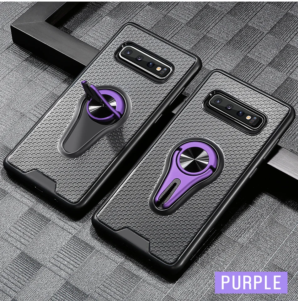 Чехол KISS из 2 предметов, мягкий чехол для samsung S8/S9/S10 Plus Note 8, 9, 10 Plus, S10E, автомобильный держатель для телефона из ТПУ, A10/A30/A50/A70/A7/A9