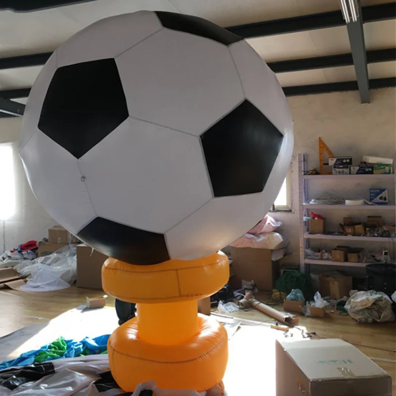 Рекламный гигантский надувной футбольный шар надувная футбольная модель для