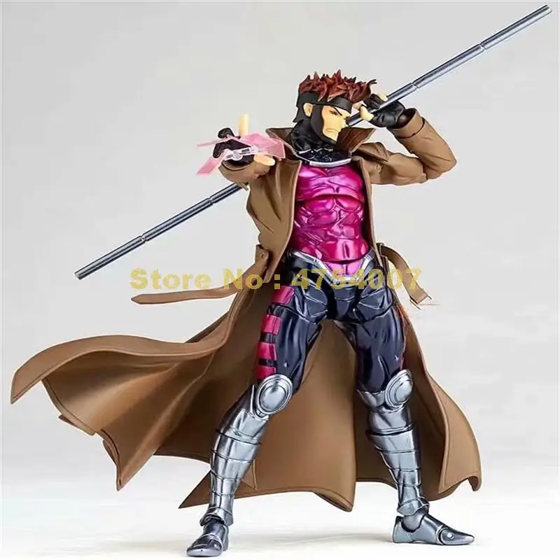 

super heroes avengers x-men gambit joint moveable pvc action figures collectibles model 17cm Toy
