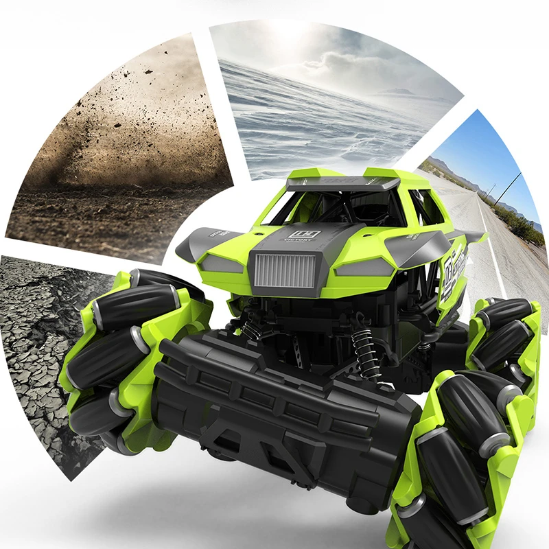 Радиоуправляемый автомобиль JJRC Q76 4WD Электрический All-Dound Вождение беспроводной пульт дистанционного управления автомобиль трюк дрейф Авто дисплей танцы музыка автомобиль игрушка подарок