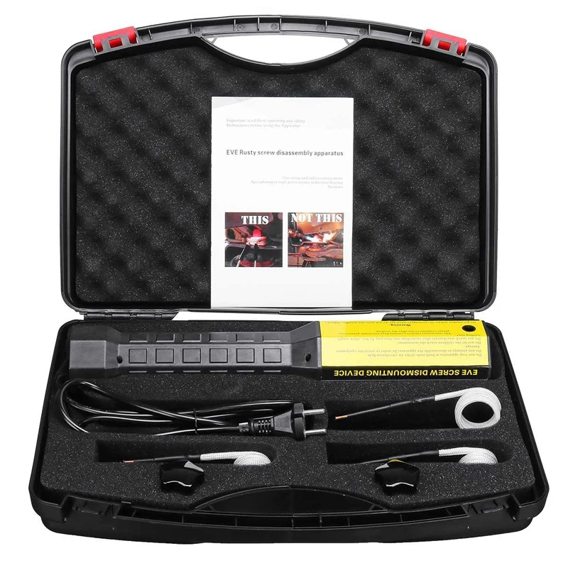 Electromagnetic Induction Heater Bolt Heating Disassembly Screw Tool 220V/110V Magnetic Kit Auto Repair - |