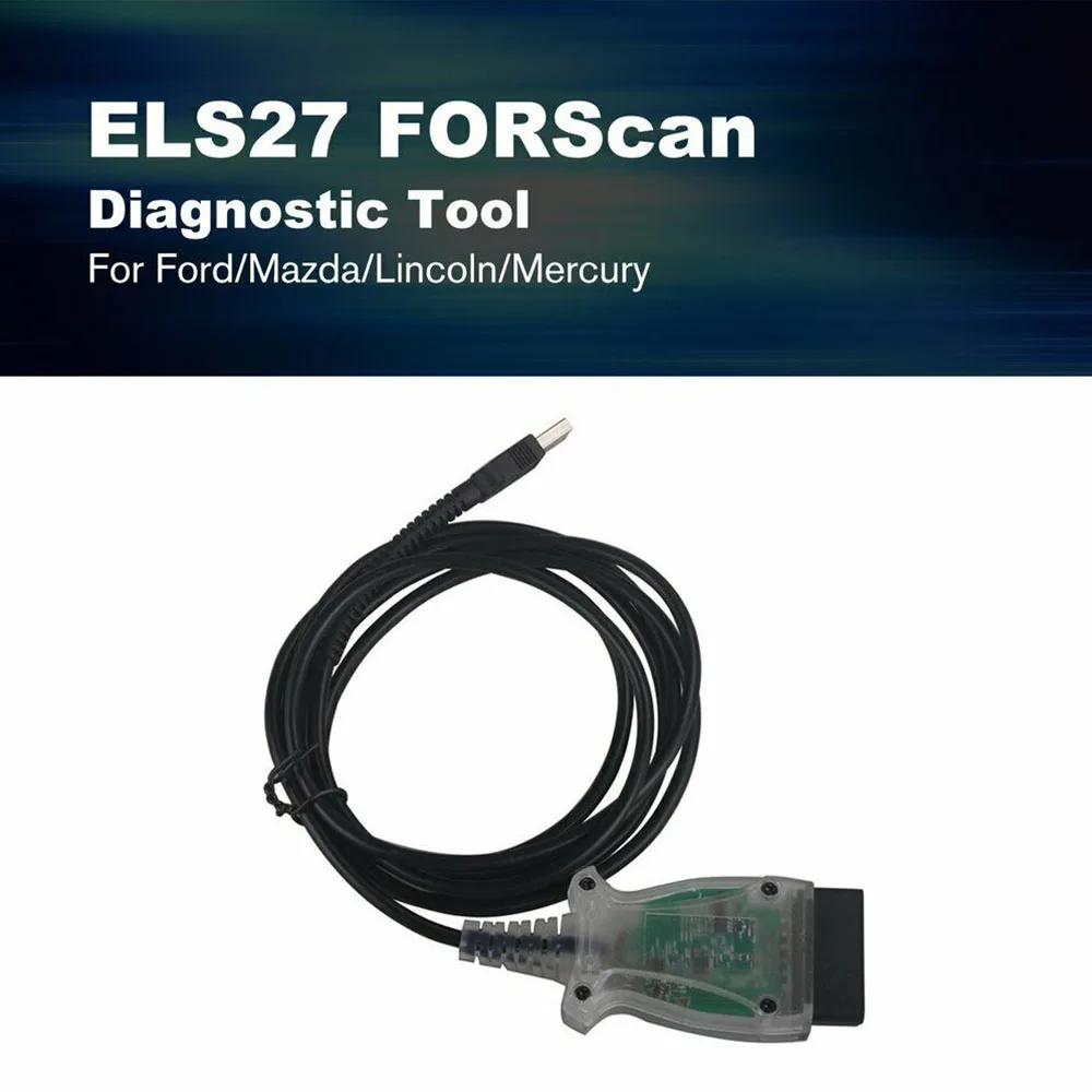 ELS27 FORScan O-B-D2 диагностический сканер для Ford/Mazda/Lincoln/Mercury O-B-D автомобиля и грузовика диагностический инструмент