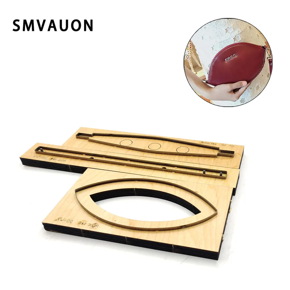 Wooden Die Cutting Diy Leather Wallet Cutter Dies Punch Tools Suitable
