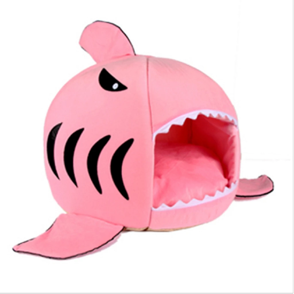 Мягкая дорожная кровать для собак Shark домик питомца кошки собаки диван-подушка