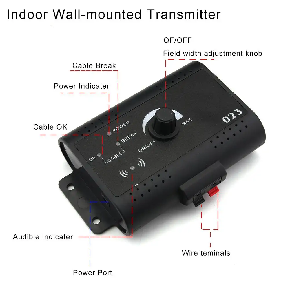 Safe Waterproof Underground Electric Dog Pet Fence Shock Collar System Outdoor Sep 27 | Дом и сад