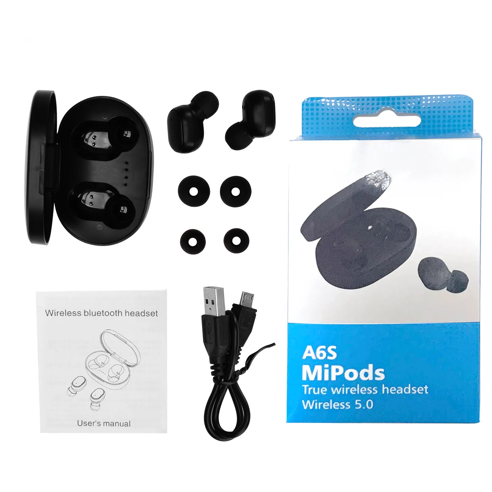 Jual A6s Tws Wireless Bluetooth 