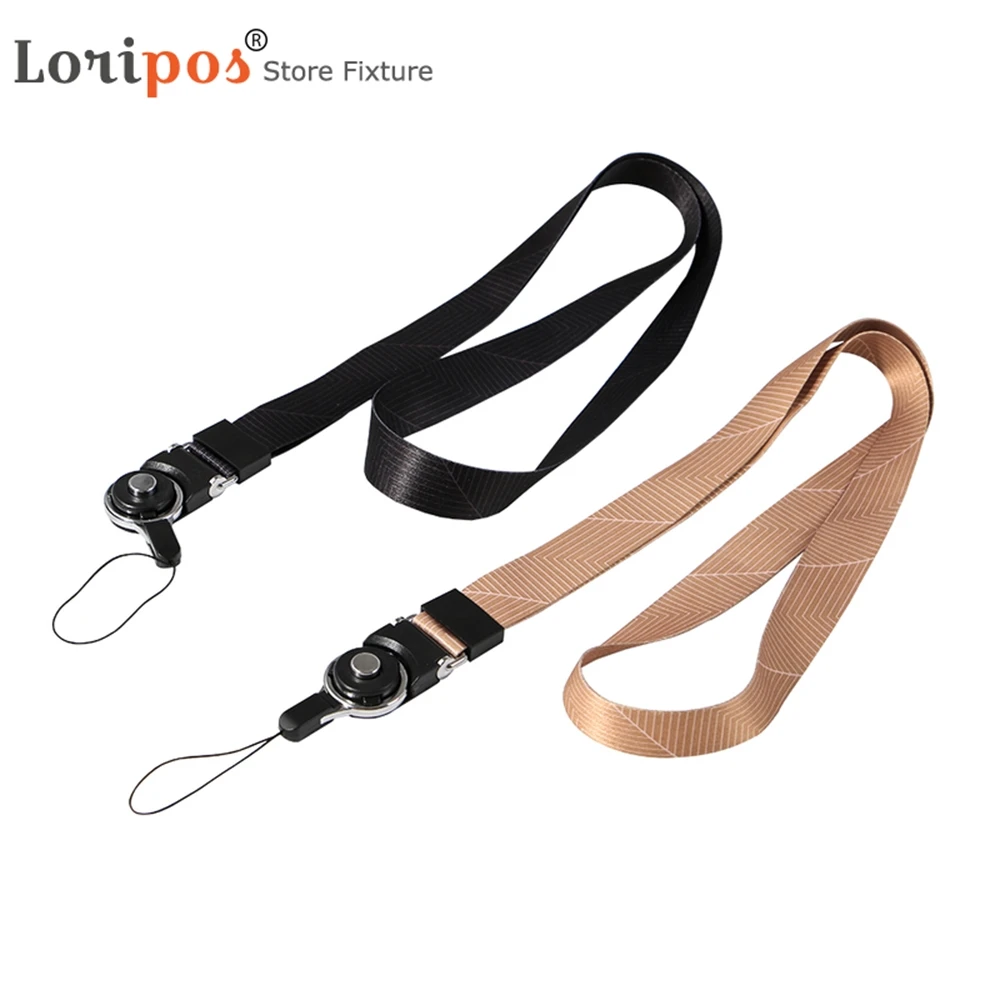 43x2cm Suspension Lanyard Cellphone Refitting Racing Car Keychain Id Holder Mobile Neck Strap With Quick Release Key Ring Holder flying art 2022 new tactical belt metal buckle quick release elastic belt casual tooling training belt men s trousers waistband