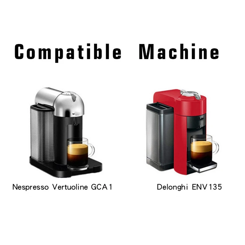 Адаптер для Nespresso Vertuoline многоразовые кофейные капсулы из нержавеющей стали