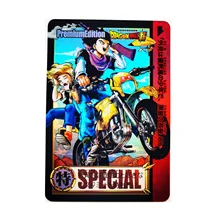 Dragon Ball Z Super Android 18 19 Refraction Super Saiyan Goku Vegeta Hobby Collectibles Game Anime Collection Cards