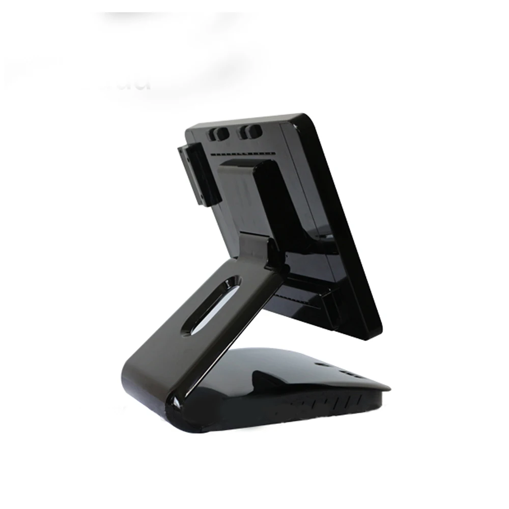 Коммерческий Хорошее Качество pos система Мода черный плоский сенсорный экран pos все в одном MSR кардридер