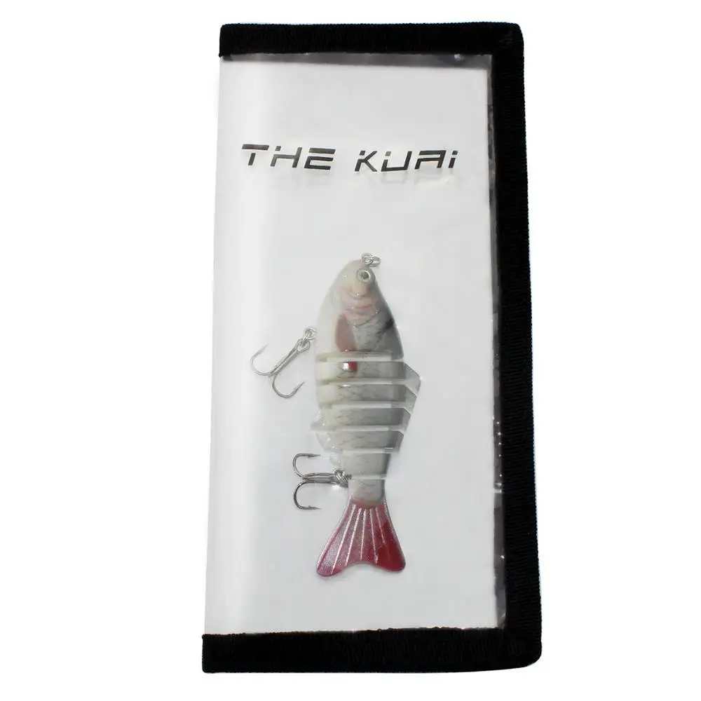 Color 1 THEKUAI рыболовные приманки с намоткой, защитная крышка, рыболовные приманки, снасти, 3D глаза, Реалистичная приманка, крючок, обертывание s, рыбалка - Цвет: Color 1