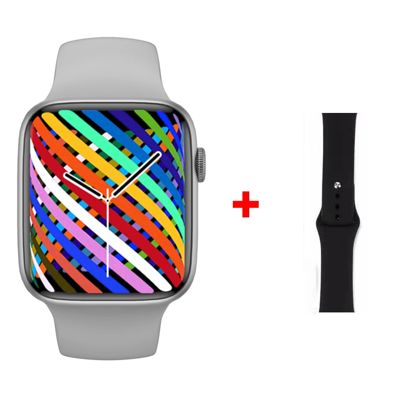 Original iwo DT7+ Smart Watch Series 7 NFC Function Bluetooth Call Ai Voice Assistant GPS Wireless Charger DT7 Plus Smartwatch 