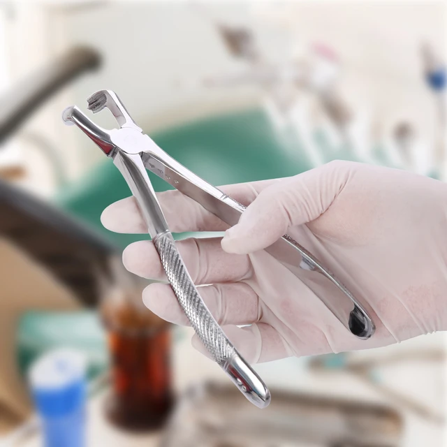 10 Dental Extracting Forceps - New Dental Instruments For Tooth Extraction & Laboratory Use