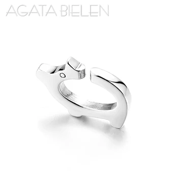 

New 925 Silver Lovely pig beads charms fit Hard Rubber Bracelets bead For Women Jewellery European style Bracelet Men Jewelry