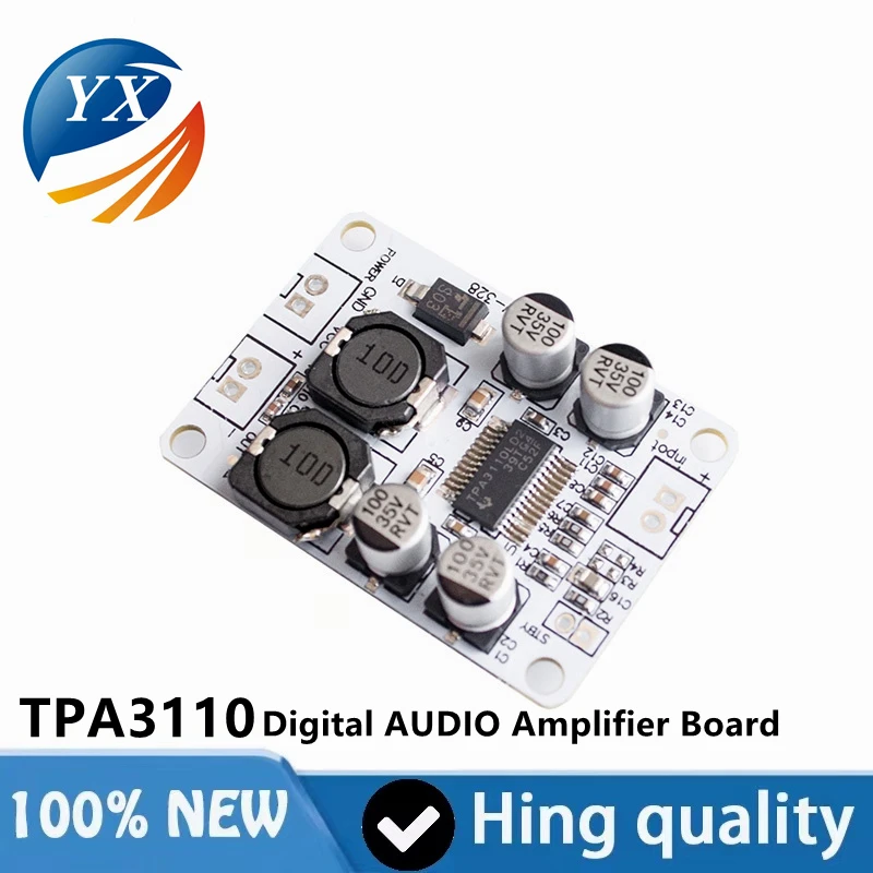 TPA3110 digital power amplifier board PBTL mono 30W module audio DC8~26V | Электронные компоненты и