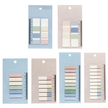 

1Pcs Random Color PET Planner Stickers Index Bookmark Stationery Sticky Notes School Supplies