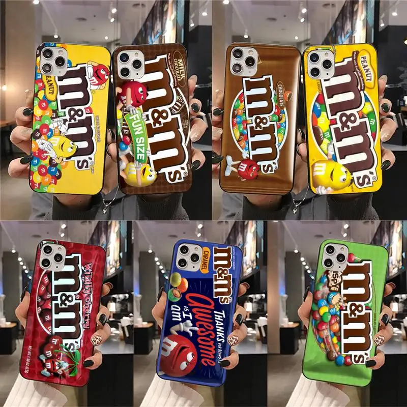 Мягкий резиновый чехол для телефона M & Ms Chocolate Box iPhone 11 pro XS MAX 8 7 6 6S Plus X 5S SE 2020 XR |