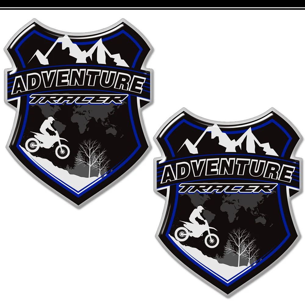 Decal Emblem Protection Protector Logo 3D Stickers Tank Cover Pad For YAMAHA TRACER FZ09 MT 09 MT09 MT-09