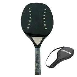In Stock Beginner Carbon Raquete Beach Tennis With Bag Adult Professional Full Soft EVA Face Tennis Raqueta Unisex Equipment