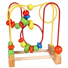 Детские Игрушки для маленьких детей, развивающий игрушечный бисер, нить из Бисер для игр, мини-шарики, развивающая игрушка, интерактивные детские игрушки