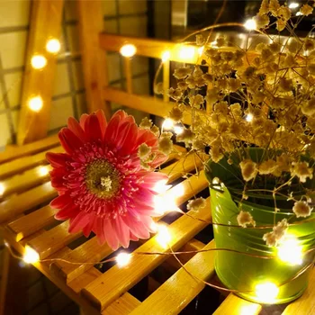 

Fairy Lamp Fairy String Light Fairy Light 8 Modes Yard Festival Durable Super Bright Solar Power Copper Wire