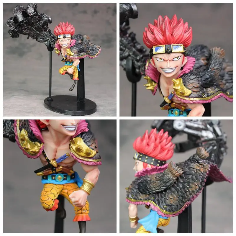 

20cm Anime ONE PIECE Eustass Kid SD Action Figure Supernova Kid Pirates Captain PVC Collection Model Dolls Toys for Boys Gifts