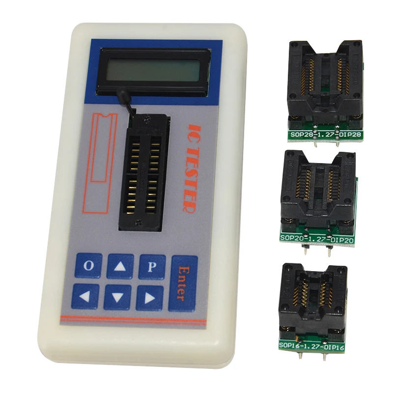US $17.80 Professional Integrated Circuit IC Tester Transistor Tester Online Maintenance Digital Led Transistor IC Tester 2