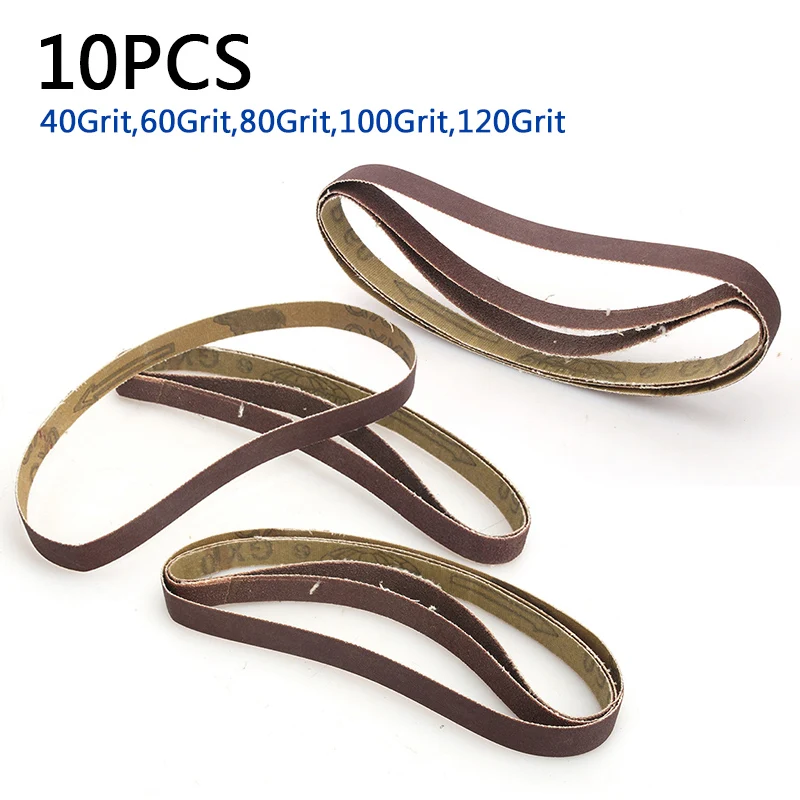 520x20mm Sanding Belts Pneumatic Abrasive 40/60/80/100/120 Grit Supplies