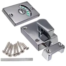  38*13*35mm Privacy WC Latch Vacant Engaged Door Lock Toilet Shower Cubicles & Bathroom Indicator Bolt High Quality 