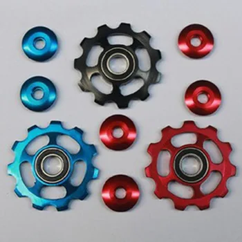 

11 T Aluminum Alloy MTB Bicycle Rear Derailleur Pulley Jockey Road Bike Guide Roller Tensioner Part Cycling Accessory
