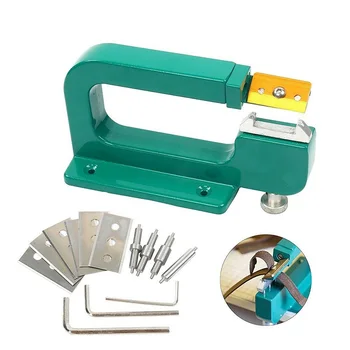 

Leather Craft Edge Skiving Machine Leather Splitters Skiver Paring Tool Supplies