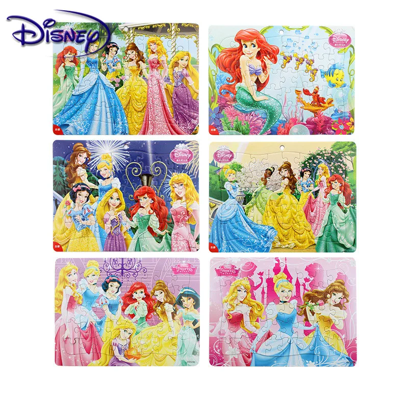 onwettig architect katoen Disney 40 Stuk Puzzel Prinses/Ijs Prinses Doos 3 5 Jaar Puzzel Puzzel  Kinderen Gift Puzzel Willekeurig Patroon|Puzzels| - AliExpress