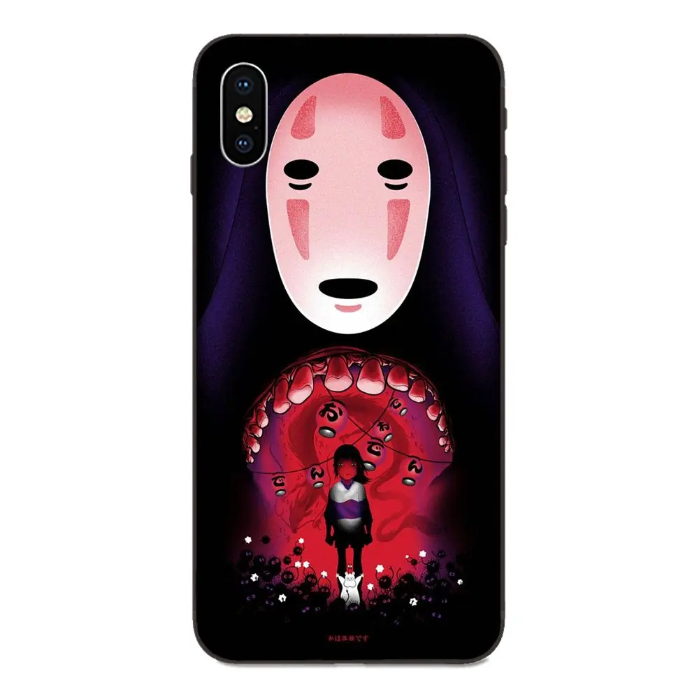 Мягкий TPU мобильный для Apple IPhone X XS Max XR 4 4s 5 5S SE 6 6S 7 8 Plus Totoro Studio Ghibli