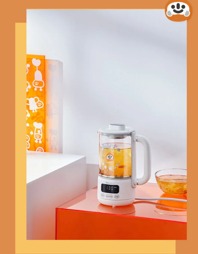 Health heating intelligent constant temperature mini office small household multi-functional teapot J05