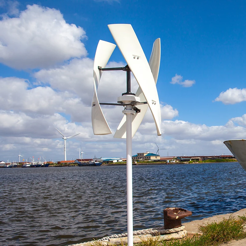 400W CE Maglev Wind Turbine Generator 12V/24V Vertical Axis Silent for Residental Home Use Free Controller | Обустройство дома
