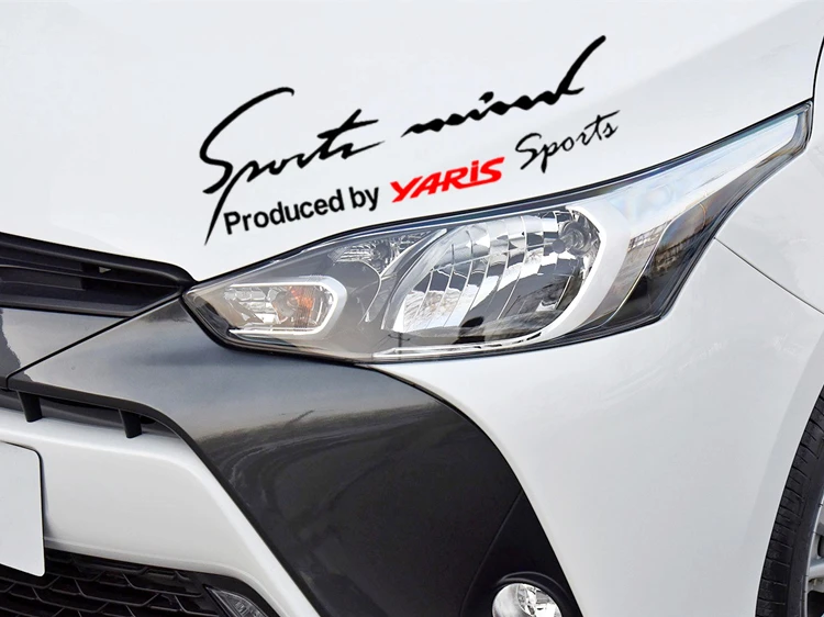 Yaris C-HR, спортивные наклейки для автомобиля, креативные наклейки для Toyota, фары, авто тюнинг, Стайлинг Vinyls D20