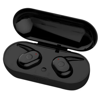 

Wireless Bluetooth 5.0 TWS Dual Mini Earbuds IPX5 Waterproof Sports In-ear Earphones With Handsfree Mic For iPhone Samsung