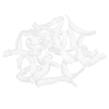 

20pcs Disposable one-off Clear Spa Hair Salon Home Shower Bathing Elastic Caps