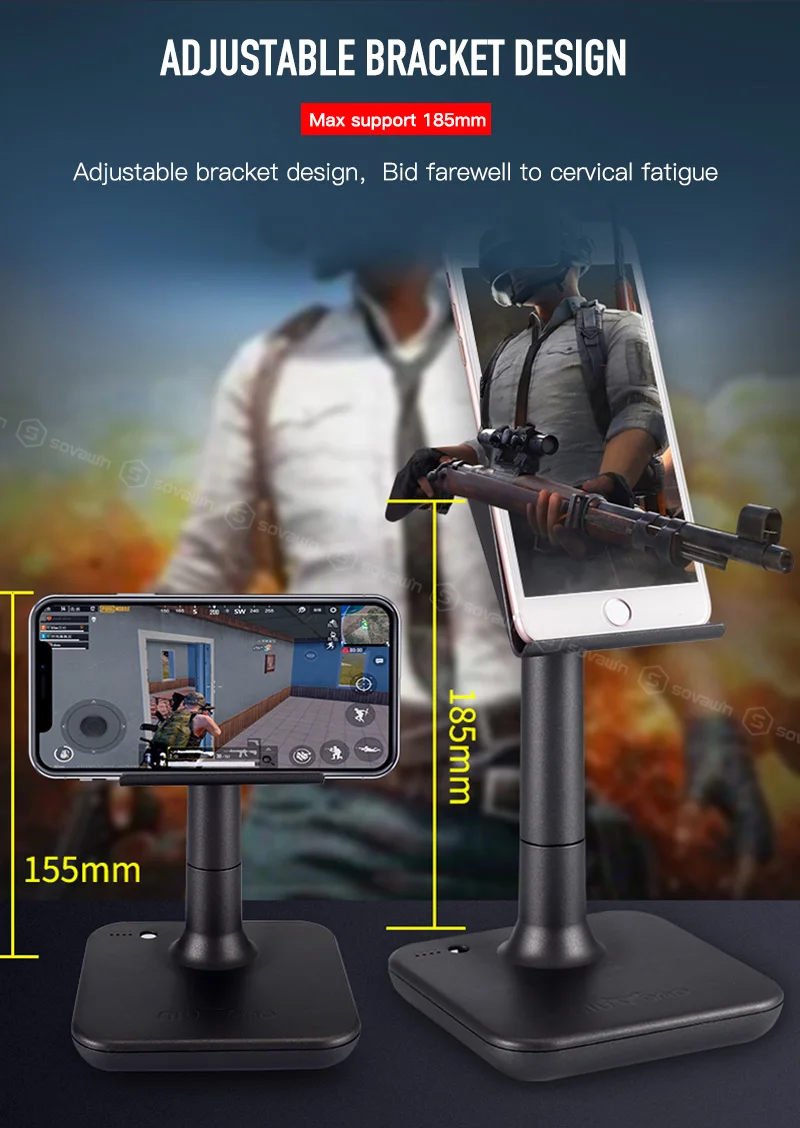 G3 PUBG Геймпад контроллер для IOS для Android клавиатура мышь конвертер Стенд Bluetooth Мобильный контроллер игровой коврик Android для ПК