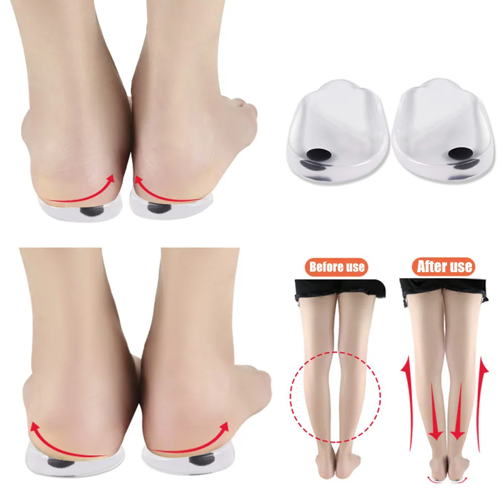 

1 пара Магнитная Подпяточник для уплотнительное Ноги X-ноги внутри и снаружи правильной обуви стельки Дышащие Мягкие амортизация стельки дл...