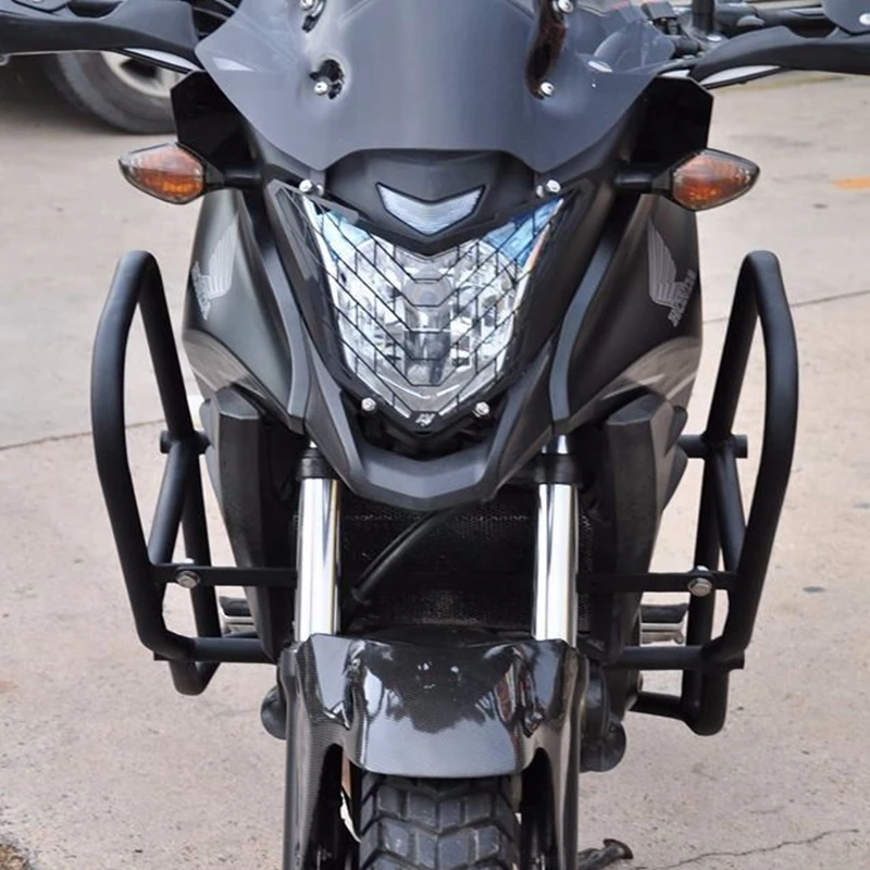 Для HONDA CBR650F CB650F CB500X CB CBR 650F 500X 2013- Мотоцикл с ЧПУ фара решетка Защитная крышка