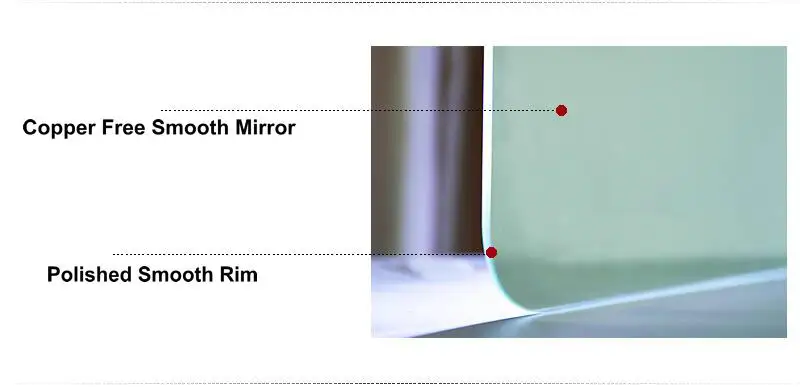 60x80 см 50x70 см Smart Bluetooth Demist прямоугольное зеркало для ванной комнаты высокого качества Refection двухцветное светодиодный Зеркало для ванной комнаты